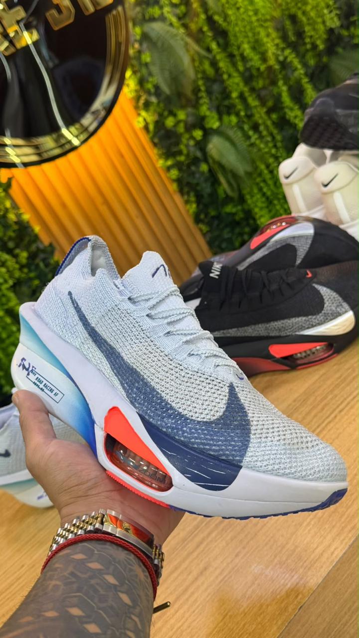 Tênis Nike Running Branco e Azul