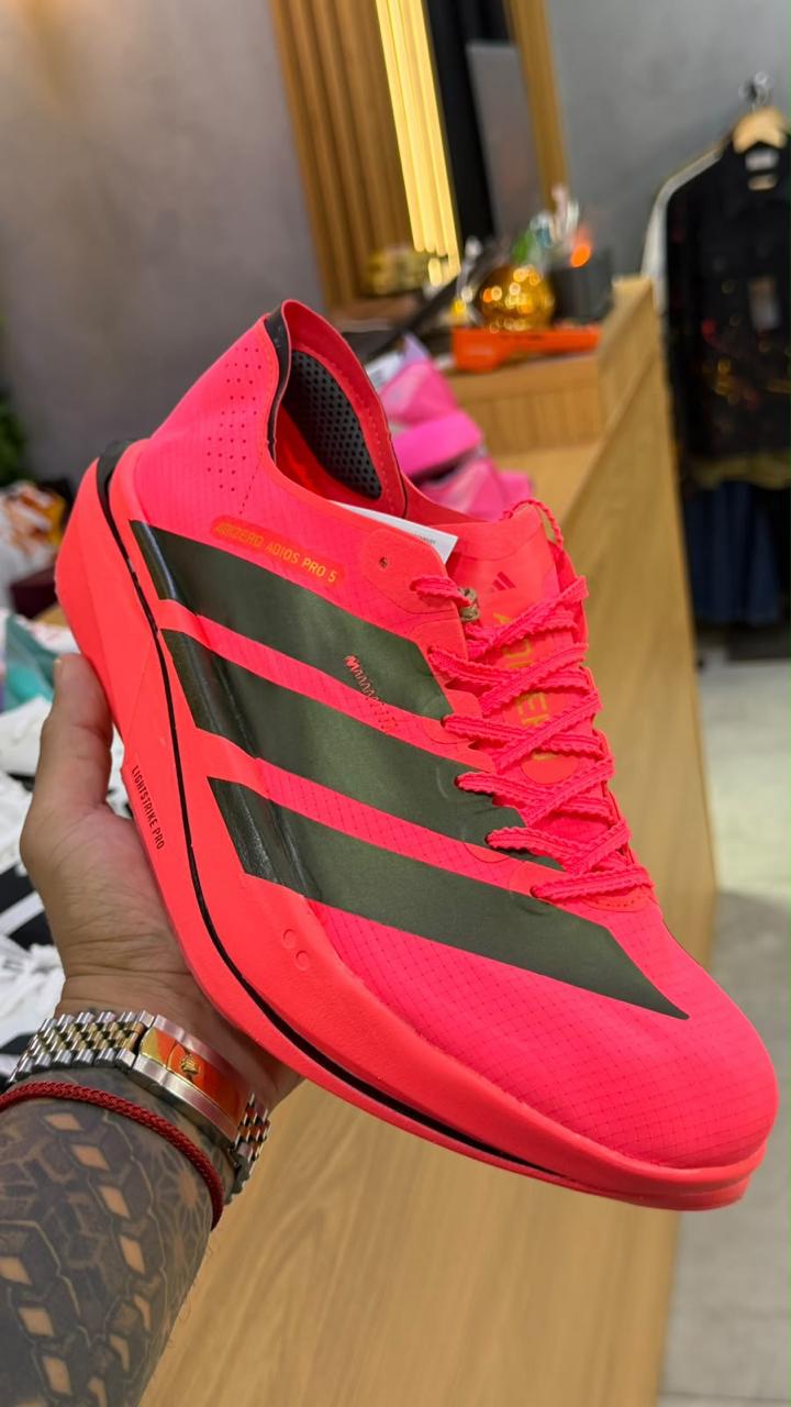 Tênis Adidas Running Coral e Preto