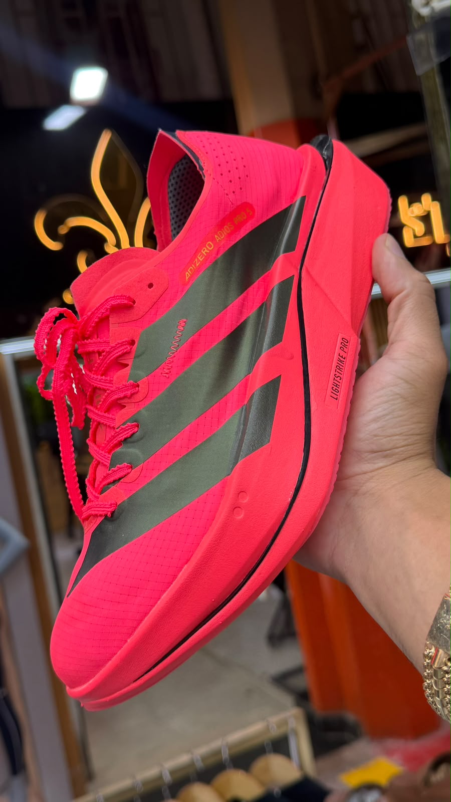 Tênis Adidas Running Coral Esportivo