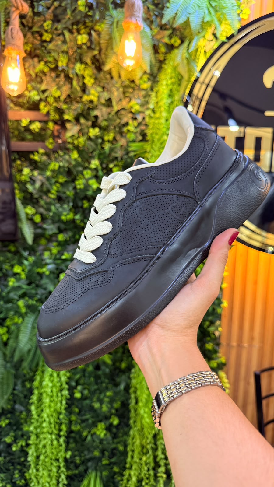 Tênis Gucci Casual Azul Marinho