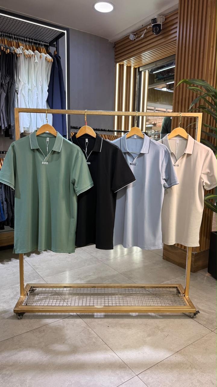Camisa Polo Boss Lisa Logo Peito