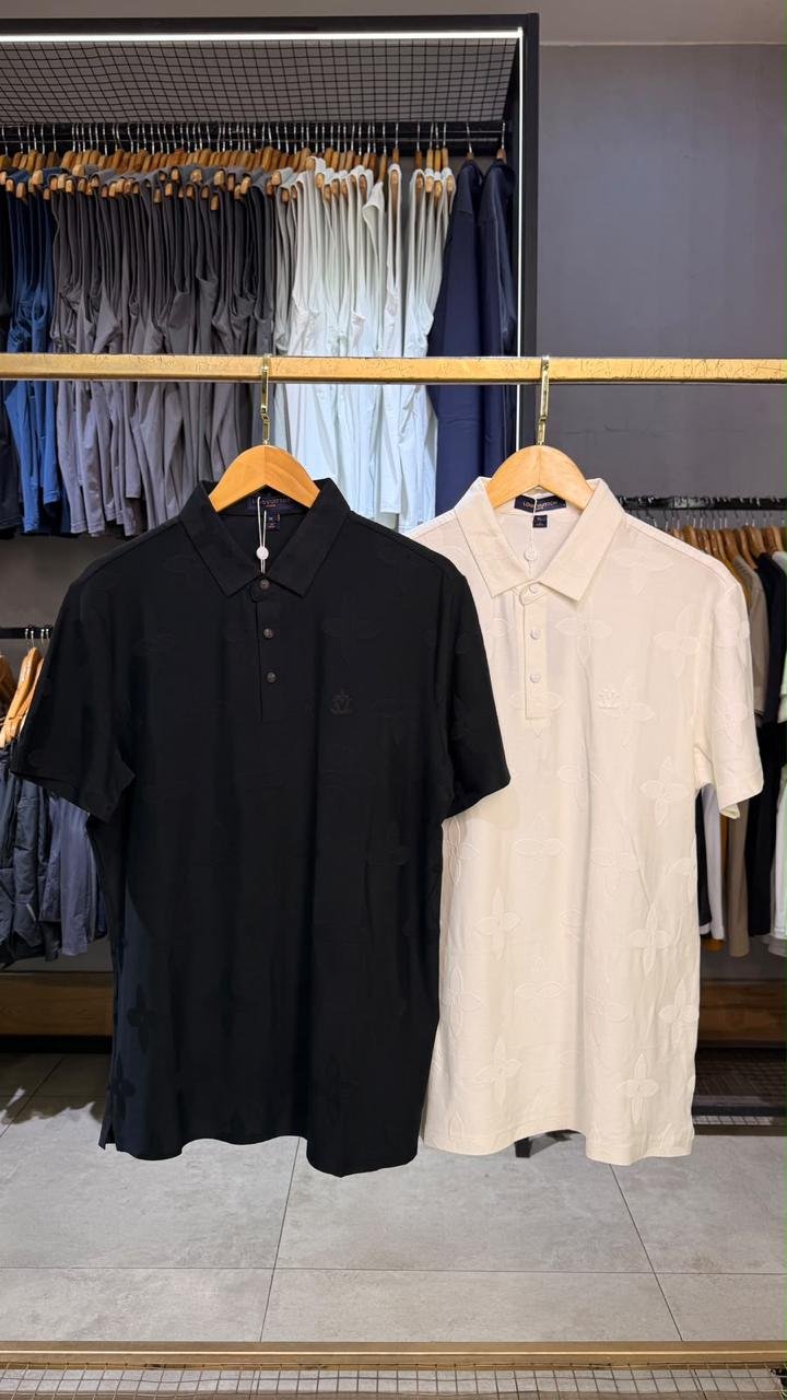 Camisa Polo Louis Vuitton Jacquard