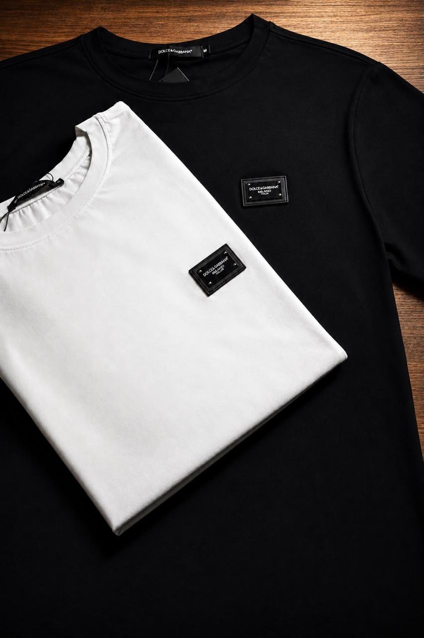 Camiseta Dolce & Gabbana Placa Metálica