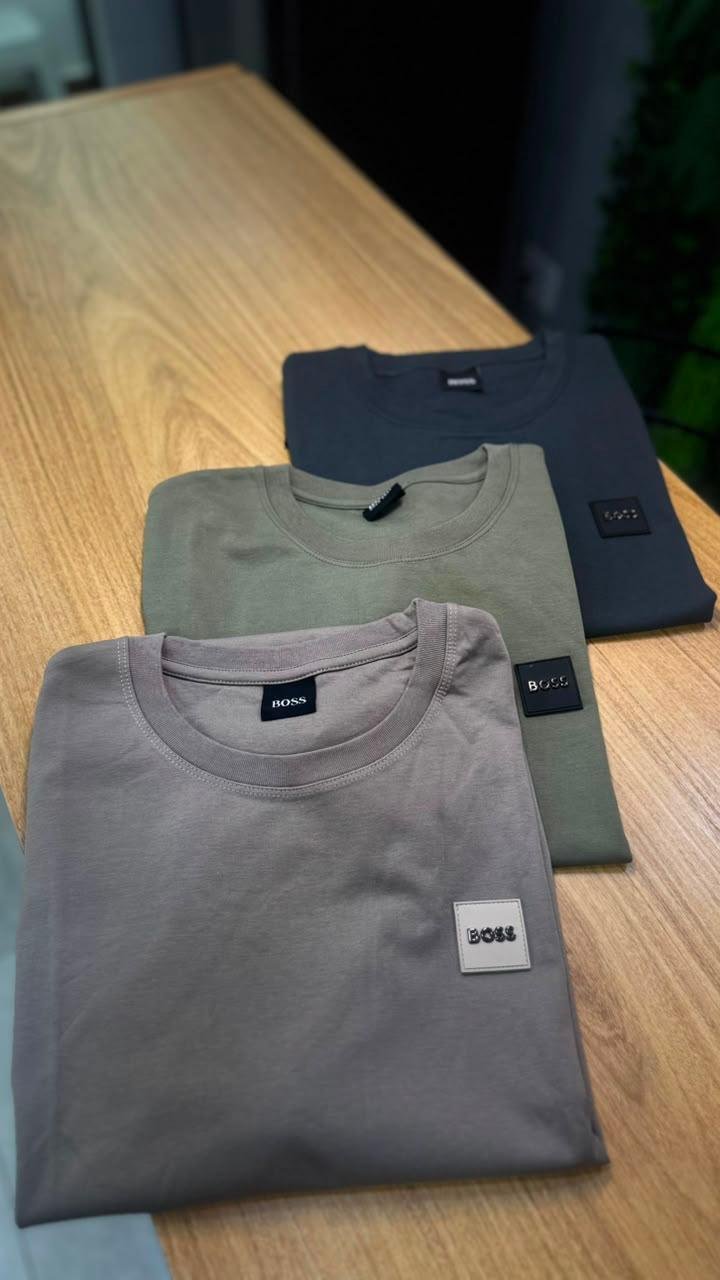 Camiseta Boss Etiqueta Logo