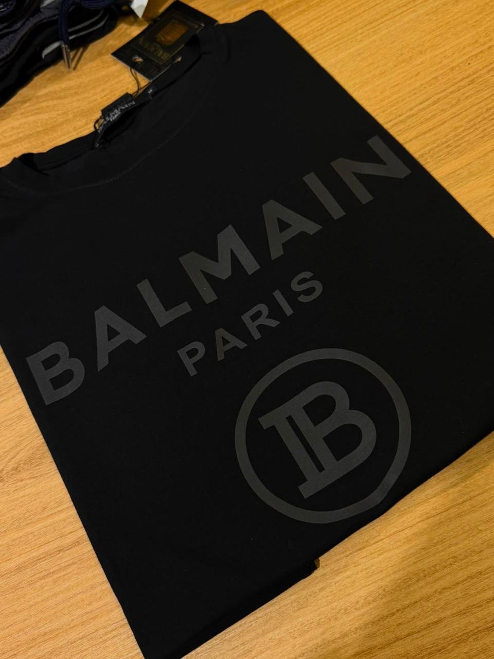 Camiseta Balmain Estampa Tom sobre Tom
